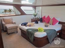 Oman Scuba Diving Holiday. Luxury Oman Aggressor Liveaboard. Suite.